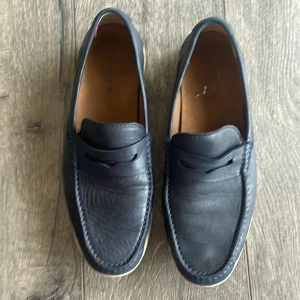 Trask shoes, men’s blue leather Loafer size 11